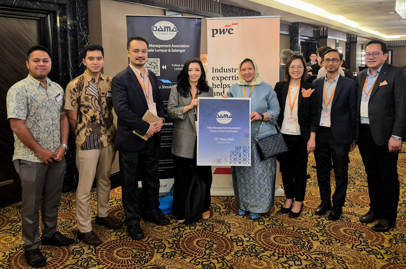 DAMA Kuala Lumpur & Selangor board members at the chapter launch, May 2025