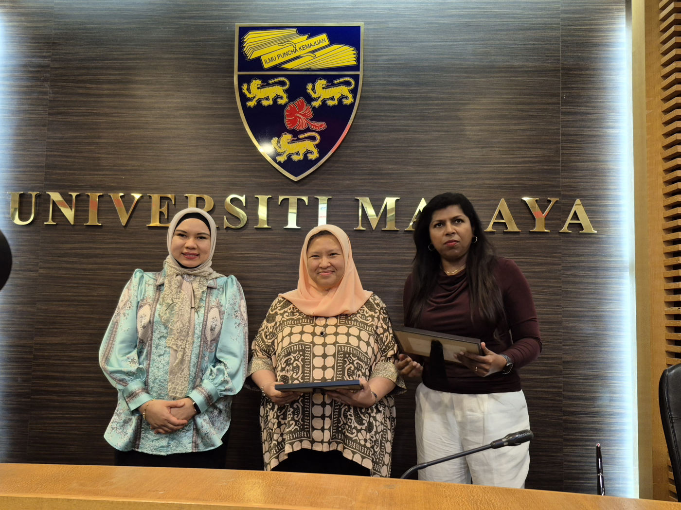 MoU signing at Universiti Malaya